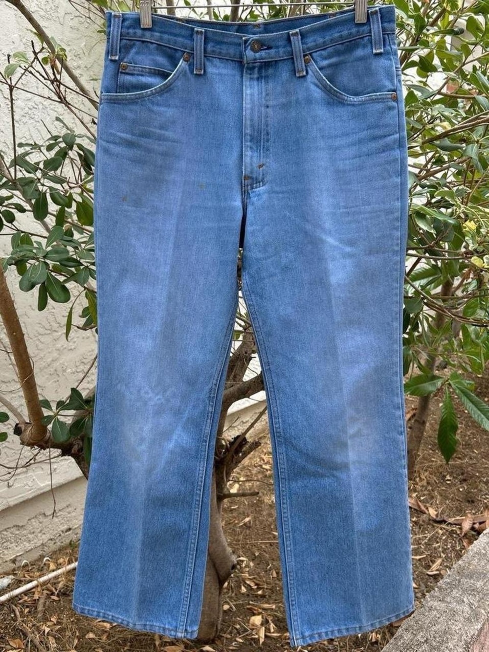 Vintage 1980s JCPenney Light Wash Straight Leg Jeans USA 34x29